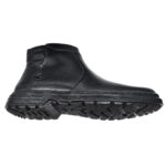 Cizme late din piele naturala imblanite negre intre 40 si 45 - imagine 4