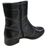 Cizme dame din piele naturala negre imblanite intre 36 si 40 - imagine 3