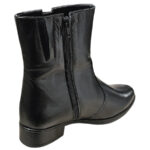 Cizme dame scurte din piele naturala negre imblanite intre 35 si 40 - imagine 4
