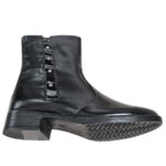 Cizme dame scurte din piele naturala negre imblanite intre 35 si 40 - imagine 5