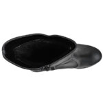 Ghete dama imblanite din piele naturala negre intre 36 si 40 - imagine 5