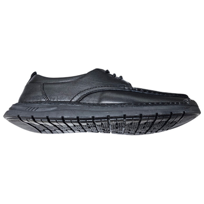 Pantofi SCV premium negri cu siret din piele naturala intre 40 si 44 - imagine 4