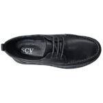 Pantofi SCV premium negri cu siret din piele naturala intre 40 si 44 - imagine 5