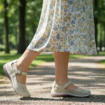 Pantofi dama bej din piele naturala perforata intre 36 si 41