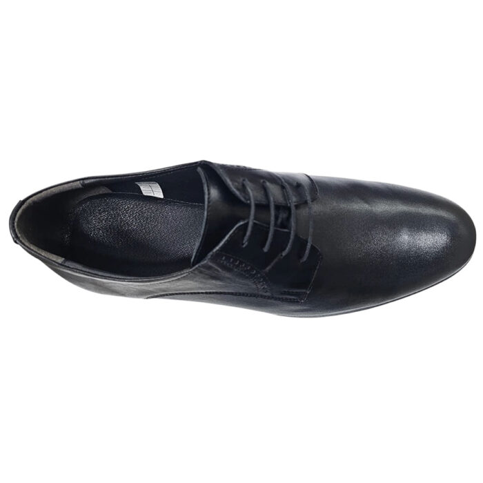 Pantofi eleganti cu siret negri din piele naturala marimi intre 45 si 47 - imagine 4