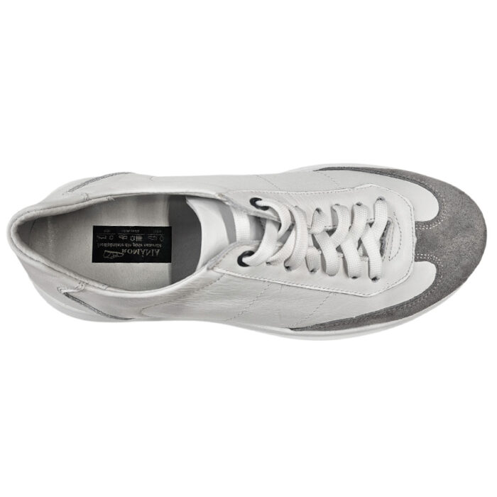 Pantofi barbatesti sport din piele naturala albi intre 38 si 45 - imagine 5