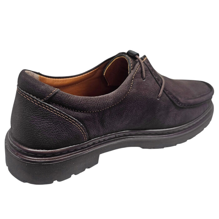 Pantofi SCV premium maro din piele naturala bufo intre 40 si 44 - imagine 3