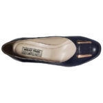 Pantofi dama din piele naturala indigo cu toc aplicat marimi intre 35 si 40 - imagine 5